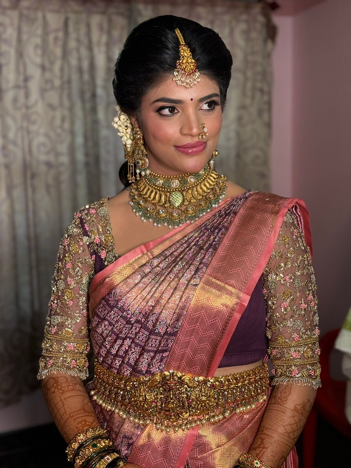 Bridal look by Harshitha Reddy Makeup Studio